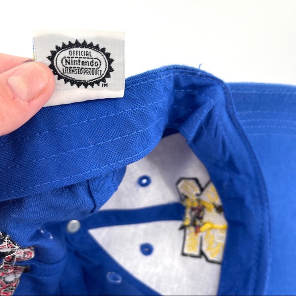 RARE 2001 Y2K Nintendo Game Freak Pokémon Adjustable Embroidered Ball Cap - Picture 10 of 10